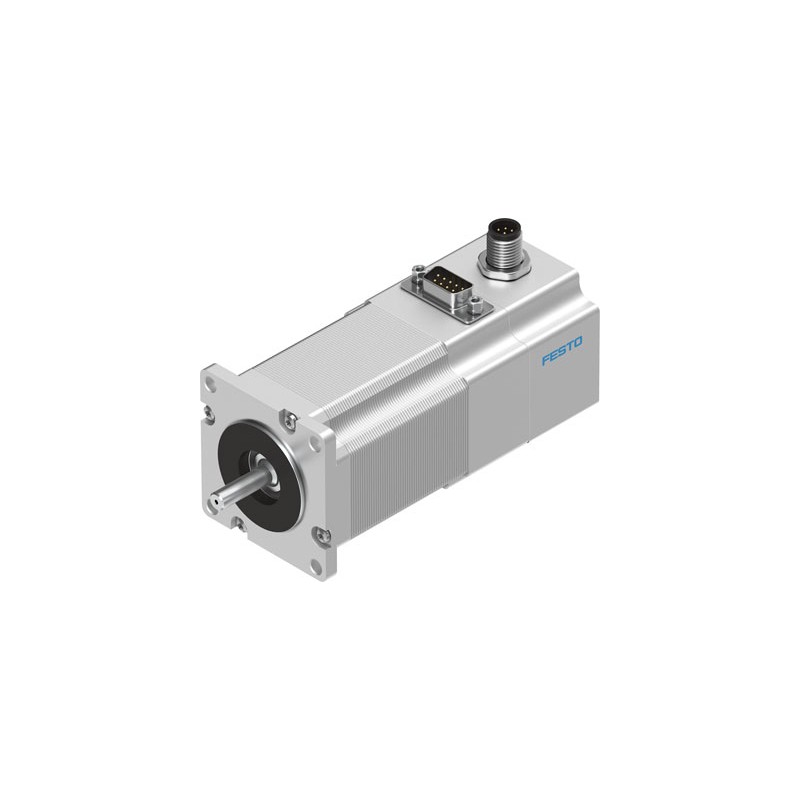 1 pcs - Festo EMMS-ST Series Hybrid Stepper Motor, 1.4Nm Torque, 48 V, 1.8°, 6.35mm Shaft