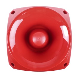 1 pcs - Klaxon Nexus 120 Series Surface Mount Electronic Sounder, 110/230V ac, 120dB at 1 m, IP66, AC, 50-Tone