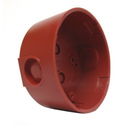 1 pcs - RS PRO IP65 Rated Red Deep Base for use with AE40M