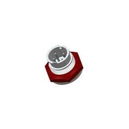 1 pcs : ABD-04PMMS-LC7001 - Circular Metric Connectors STD STAMP PIN, PNL LOCK 4PIN M CONN