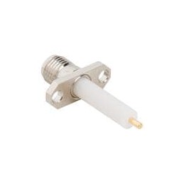 1 pcs : 901-9891-RFX - RF Connectors / Coaxial Connectors 2H FLNG JCK POST Ni