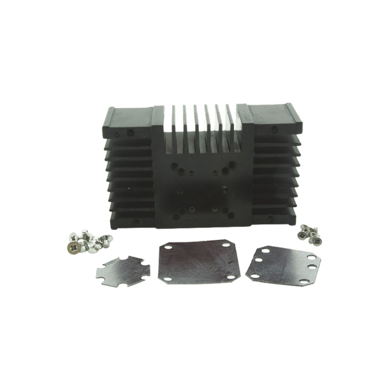 1 pcs - Heatsink, Dragon 1, Duris 1, Duris 4, Oslon 1, Oslon 16, Oslon 4, Oslon 9, Stanley 1, Stanley 4, 78 x 46 x 25mm, Screw