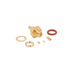 1 pcs : 901-10756 - RF Connectors / Coaxial Connectors SMA ST CBL-JCK BHD