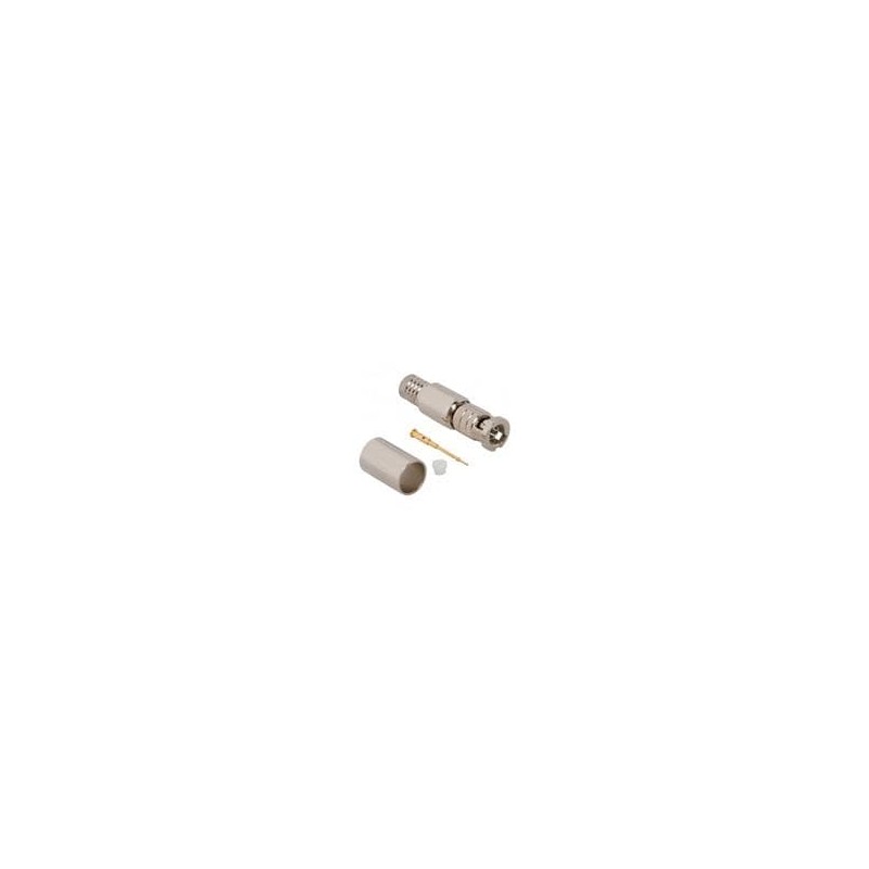 1 pcs : 034-1121-12G - RF Connectors / Coaxial Connectors STR CRMP JACK 4694R 12G OPT, 75 OHM