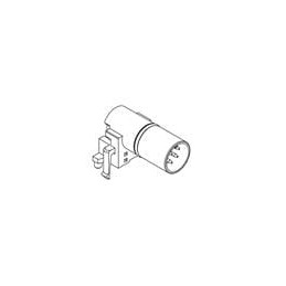 1 pcs : M12A-04PMMR-EE0001 - Circular Metric Connectors M12 A code 90 DIP, Plastic, M conn M pin, 4P