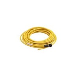 1 pcs : 21350400517050 - Sensor Cables / Actuator Cables M12 A-code 5-pin Angled female to open end, 5m, PVC yellow jacket