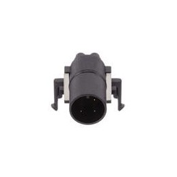 1 pcs : MSAS-03PMMR-EE0001 - Circular Metric Connectors M12 A code 90 DIP, Shielded, M conn M pin, 3P