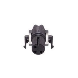 1 pcs : MSAS-03PFFR-EE0001 - Circular Metric Connectors M12 A code 90 DIP, Shielded, F conn F pin, 3P