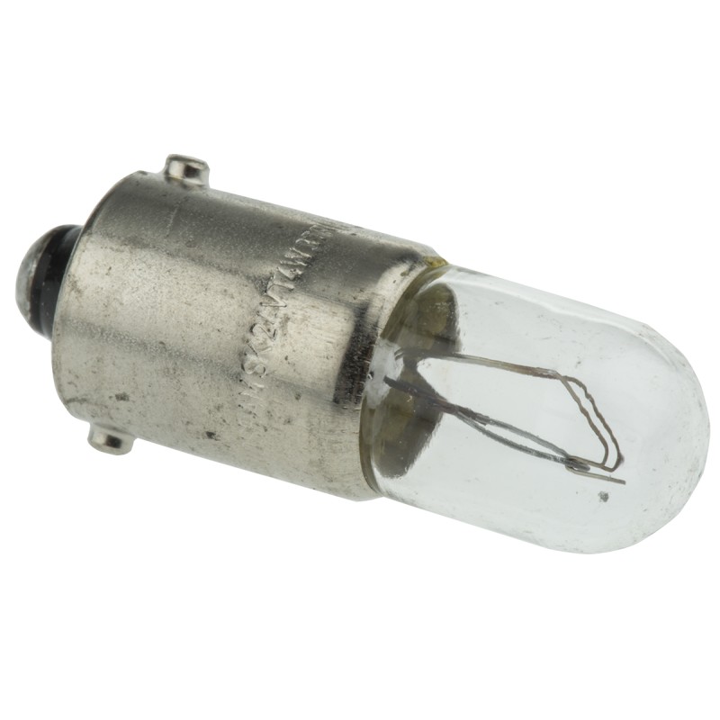 1 Pack of 10 - Osram BA9s Automotive Incandescent Lamp, Clear, 24 V