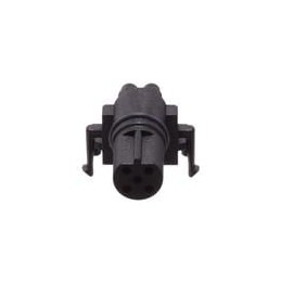 1 pcs : M12B-05PFFR-EE0001 - Circular Metric Connectors M12 B code 90 DIP, Plastic, F conn F pin, 5P