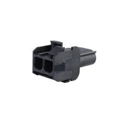 1 pcs : 36648-0022 - Pin & Socket Connectors HOUSING CAP 2.13 DIA SERIES 2 CKT BLACK