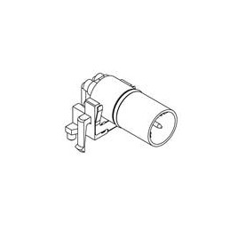 1 pcs : MSDS-04PMMR-EE0001 - Circular Metric Connectors M12 D code 90 DIP, Shielded, M conn M pin, 4P