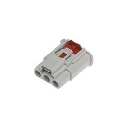 1 pcs : 201841-0131 - Heavy Duty Power Connectors MultiCat Inline Rcpt w/CPA 3P Key B GRY