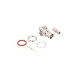 1 pcs : 031-70566-12G - RF Connectors / Coaxial Connectors BNC Strt Crimp Jack Belden 4855R 12G Opt