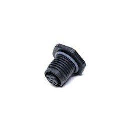 1 pcs : MSAP-05PFFS-SF8002 - Circular Metric Connectors M12 CONN,SOLDER 5PIN F CONN F PIN