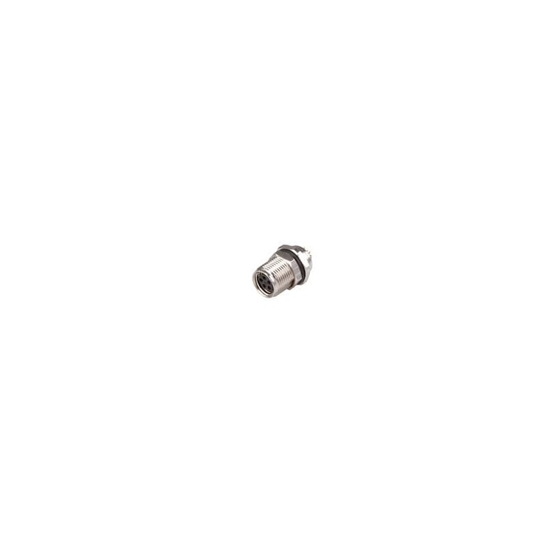 1 pcs : CDM813-03A-FT-F010-67 - Circular Metric Connectors 3 Pins Panel Mount Crimped Pc Pins Front M10 x 0.75 ACoding Screw Cop