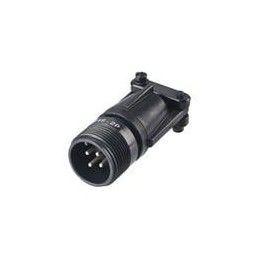 1 pcs : C90-3101F14S-2P - Circular MIL Spec Connector 4P CABLE PULG MIL-C-5015 COMPTBL