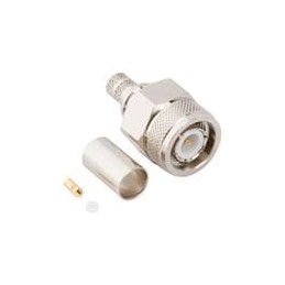 1 pcs : 031-6825 - RF Connectors / Coaxial Connectors TNC Strt Crimp Plug for LMR-240, 50 Ohm