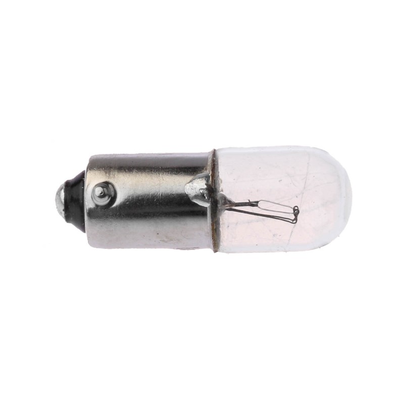 1 Pack of 10 - RS PRO BA9s Indicator Light, Clear, 24 V, 50 mA, 5000h