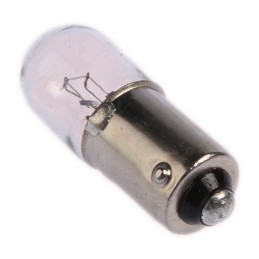 1 Pack of 10 - RS PRO BA9s Indicator Light, Clear, 24 V, 50 mA, 5000h