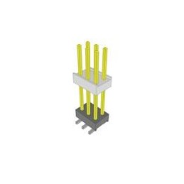 1 pcs : HW-03-11-L-D-594-SM-A - Board to Board & Mezzanine Connectors High Temperature Flexible Board Stacking Header, 0.100' Pi