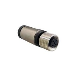 1 pcs : SS-12000-020 - Circular Metric Connectors M12 A-Code Female Plug 5 Contacts