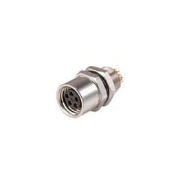 1 pcs : CDM811-04A-FT-R805-67 - Circular Metric Connectors 4 Pins Panel Mount Rear M8 x 0.5 ACoding Screw Copper Alloy IP67