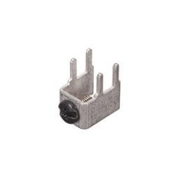 1 pcs : 7762-3 - Terminals M3 screw terminal w/ Blk scrw installd