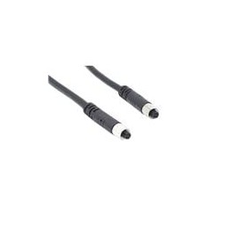 1 pcs : CCA-000-M01R202 - Sensor Cables / Actuator Cables M5 4p Female/Female straight/straight 1m