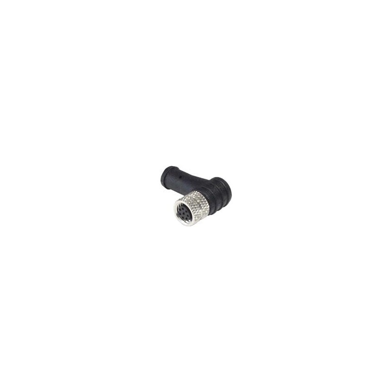 1 pcs : PXPPVC08RAF06ACL010PVC - Sensor Cables / Actuator Cables M8 A-coding 6P Female Right Angle Molding Cable