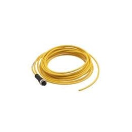 1 pcs : 21350200305050 - Sensor Cables / Actuator Cables M12 A-code 3-pin Straight female to open end, 5m, PUR yellow jacket