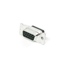 1 pcs : 40-9415HDS - D-Sub High Density Connectors 15 POS. CRIMP FEMALE HI-DENS. GOLD PLTD.