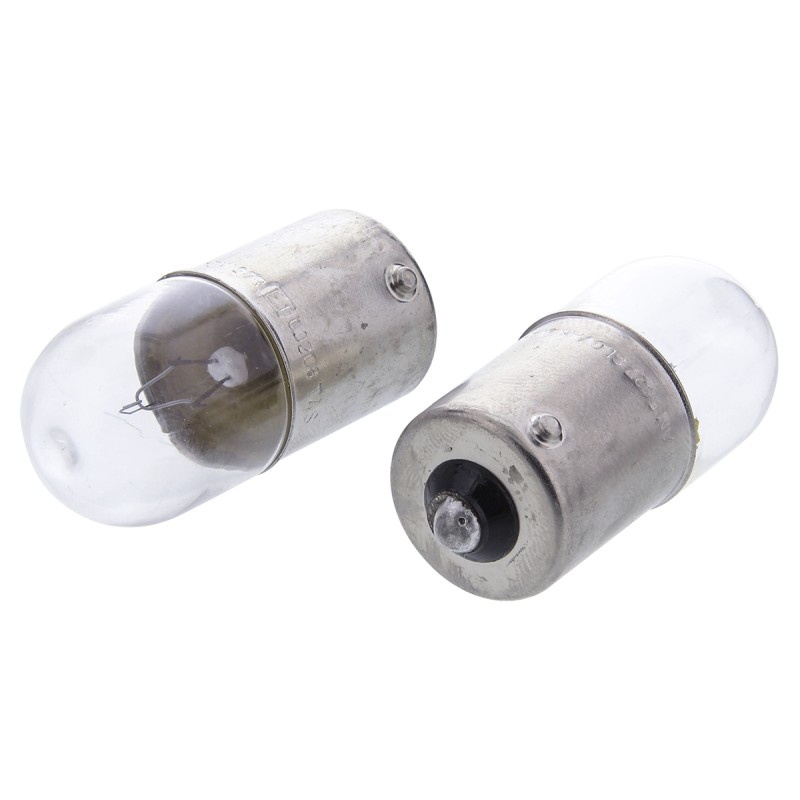 1 Pack of 10 - Osram BA15s Automotive Incandescent Lamp, Clear, 24 V