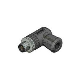 1 pcs : 43-00106 - Circular Metric Connectors 5P M12 PLUG R/A FIELD ATTACH