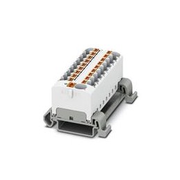 1 pcs : 3273780 - DIN Rail Terminal Blocks PTFIX 10/18X4-NS35A WH