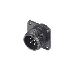 1 pcs : C90-3102R14S-2P - Circular MIL Spec Connector 4P PANEL PLUG MIL-C-5015 COMPTBL