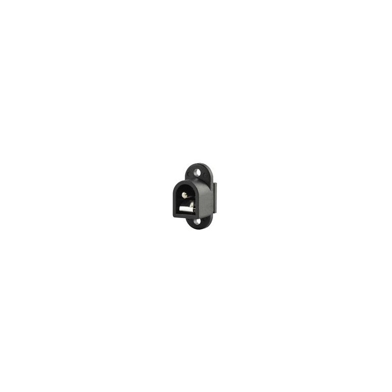 1 pcs : PJ-010AH - DC Power Connectors 2.0 x 6.4 mm, 5.0 A, Vertical, Panel Mount, Dc Power Jack Connector