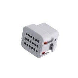 1 pcs : ATV06-18SA - Automotive Connectors 18 POS PLUG SZ 16 Key A