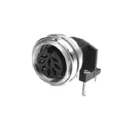 1 pcs : T3507-900 - Circular DIN Connectors FEMALE RECEPTACLE 8 WAY