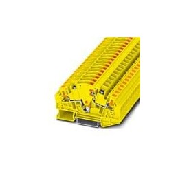 1 pcs : 1350421 - DIN Rail Terminal Blocks PTVME 6/S-P YE