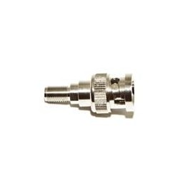 1 pcs : BU-P4289-NS - RF Adapters - Between Series ADAPTER BNC MALE TO SMA FEMALE NICKEL
