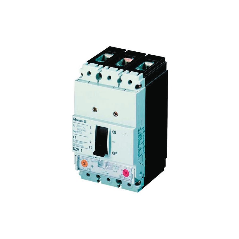 1 Box of 1 - Eaton, xEnergy MCCB 1P 63A, Breaking Capacity 50 kA, Fixed Mount