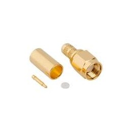 1 pcs : 132443 - RF Connectors / Coaxial Connectors SMA Str Crmp Plg LMR-195 50 Ohm