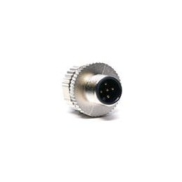 1 pcs : MSAS-06BMMA-SR7001 - Circular Metric Connectors M Series, M12, 2A, 06 Pins, Field Installable, Right Angle