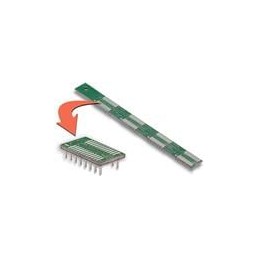 1 pcs : 24-350000-10 - IC & Component Sockets 24P SOIC/DIP SOCKET 1 piece 1 adapter