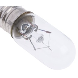 1 Pack of 5 - RS PRO E14 Indicator Light, Clear, 24 V, 200 mA, 3000h