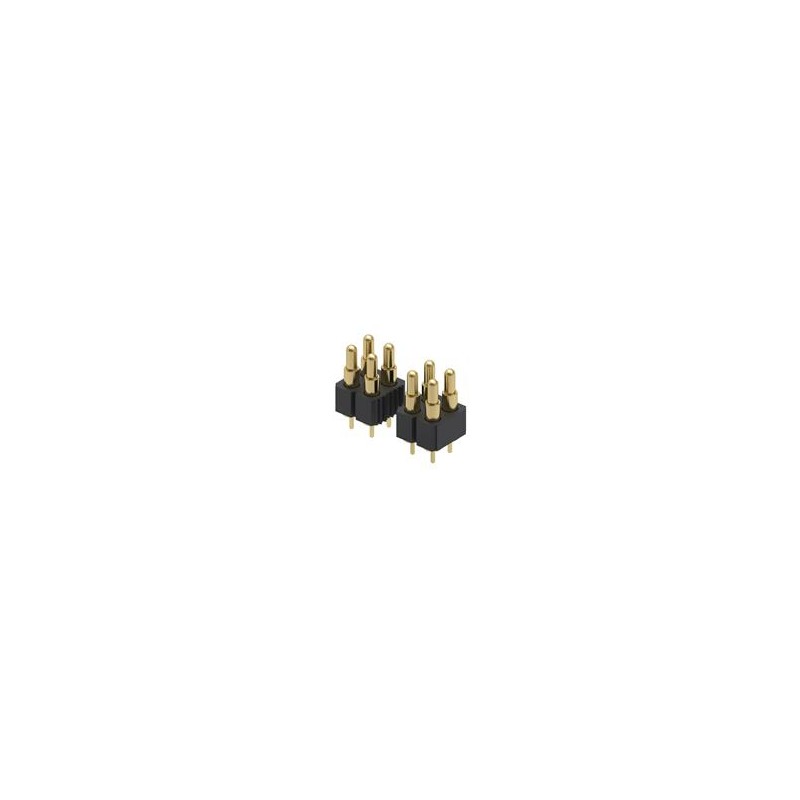 1 pcs : 818-22-020-10-002101 - Headers & Wire Housings STD SPRING-LOADED CONNECTOR