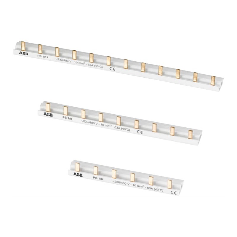 1 Box of 1 - ABB PS1 1 Phase Busbar, 690V