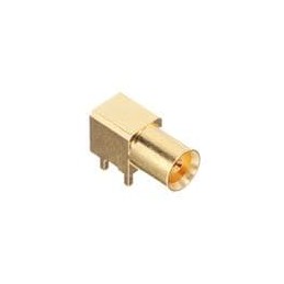1 pcs : 920-185J-51A - RF Connectors / Coaxial Connectors RF Connector AFI Right Angle PCB Smooth Bore Jack Through Hole 50 Ohm