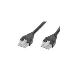 1 pcs : 215330-0510 - Rectangular Cable Assemblies MFJr-MFJr OTS Cable SR 1m 5 Ckts Blk